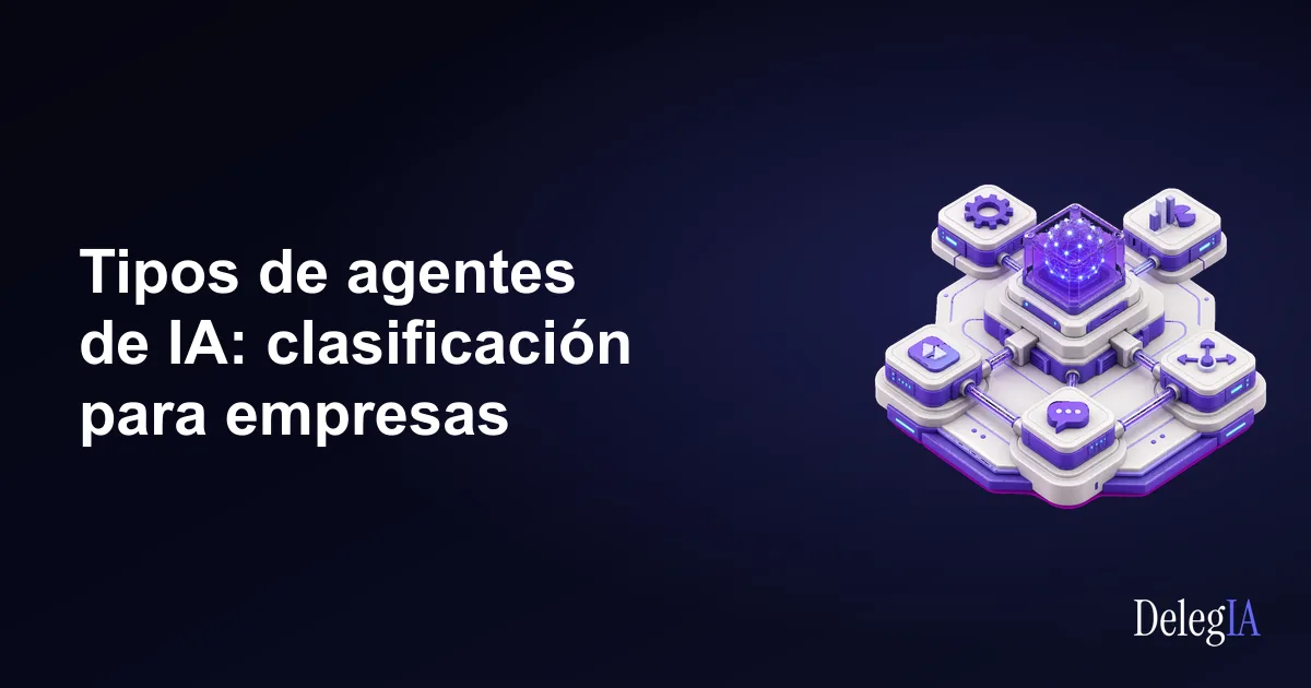 Qué tipos de agentes de IA existen y cuál encaja en tu empresa