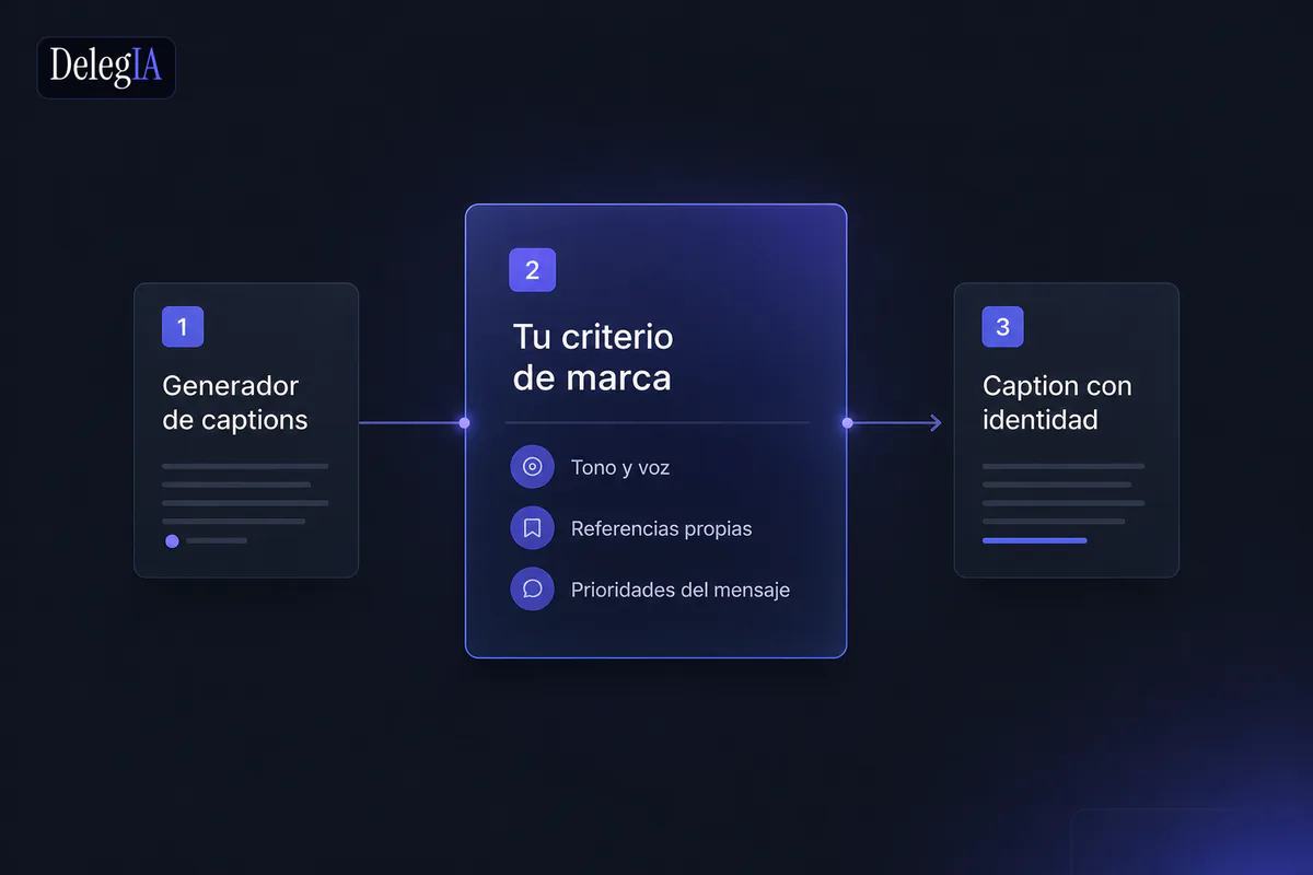 Explicar la arquitectura o proceso central del articulo con una infografia DelegIA.